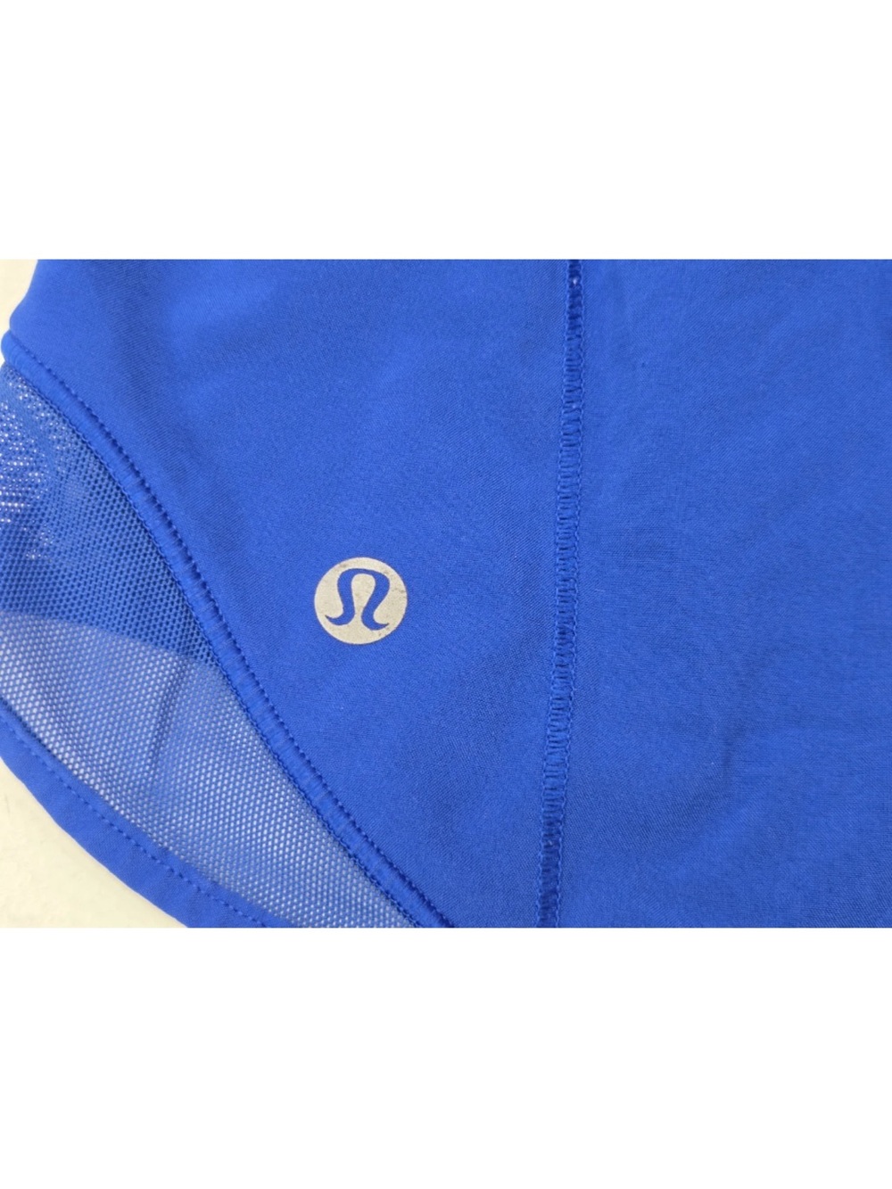 Lululemon Hotty Hot Short *High-Rise Long 4" Jet Stream Size 8 Womens - Picture 4 of 8